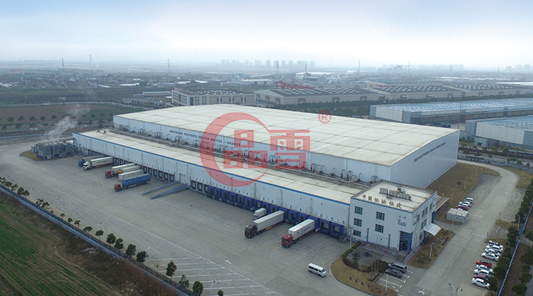 亞太最大單體冷庫臨港普菲斯項(xiàng)目主體施工結(jié)束